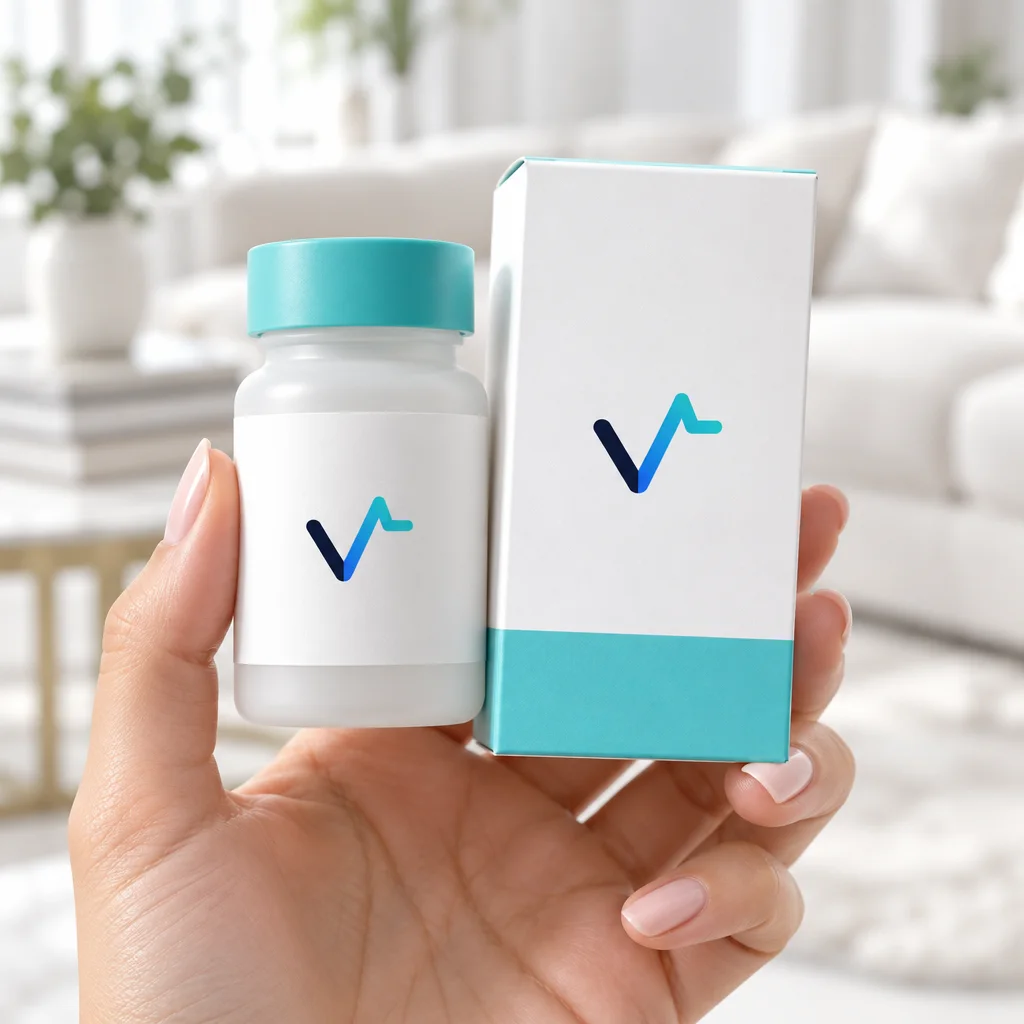 Rootline Oral Formula held in hand